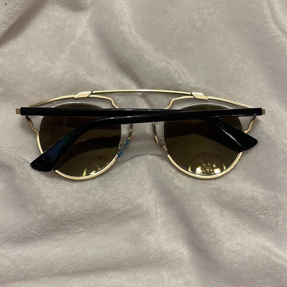 CHRISTIAN DIOR SO REAL SUNGLASSES GOLD - Picture 8 of 11